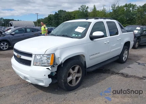 2007 Chevrolet Avalanche 1500 Lt from USA, damaged, VIN 3GNFK12397G142149